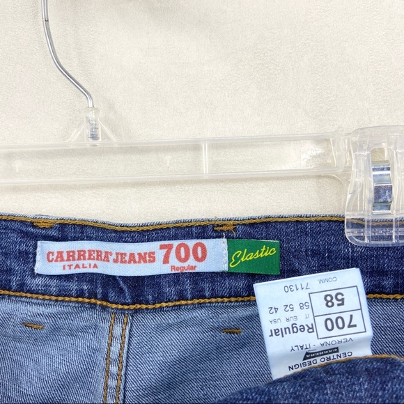 CARRERA Jeans Regular Fit Straight Leg 700 Elastic Jeans Denim - Picture 7 of 7